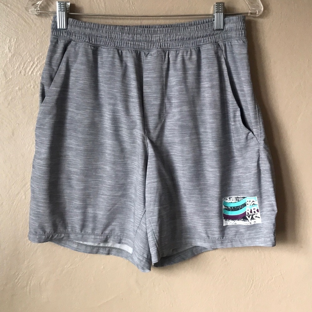 Lululemon X Barry’s Men’s Grey Shorts Size Medium